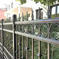 Plastik Ferforje Çit